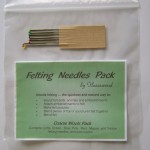 felting needle pack - coarse wools