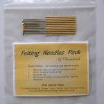 felting needle pack - fine wools