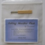 felting needle pack - starter