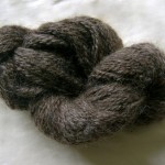 Dark Grey English Leicester - 12 ply