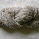 Pale Grey Fleecewood Leicester millspun - 10 ply
