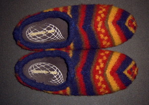Insert insoles for added shape definition and rigidity